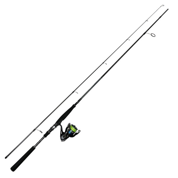 PREMIUM PE SEABASS SET 862ML/962M+【カーボン製2ピースシーバスロッドとPEライン付スピニングリールのセット】